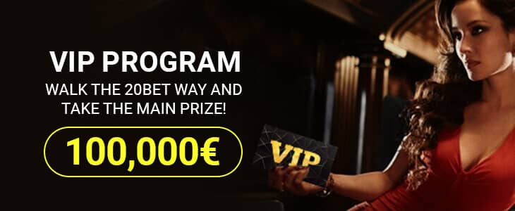 20Bet VIP Program