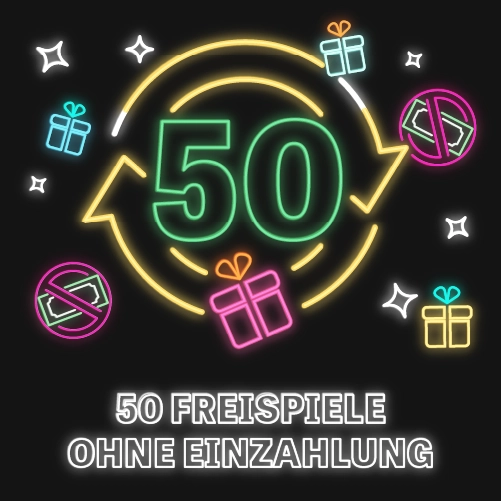 50 Freispiele ohne Einzahlung